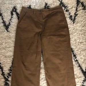 Everlane regular crop in ochre - size 16